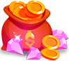 Ксения Трокс для продвижения мобильных игр и приложений